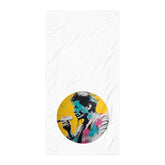 Flowing Abstract Bath Towel